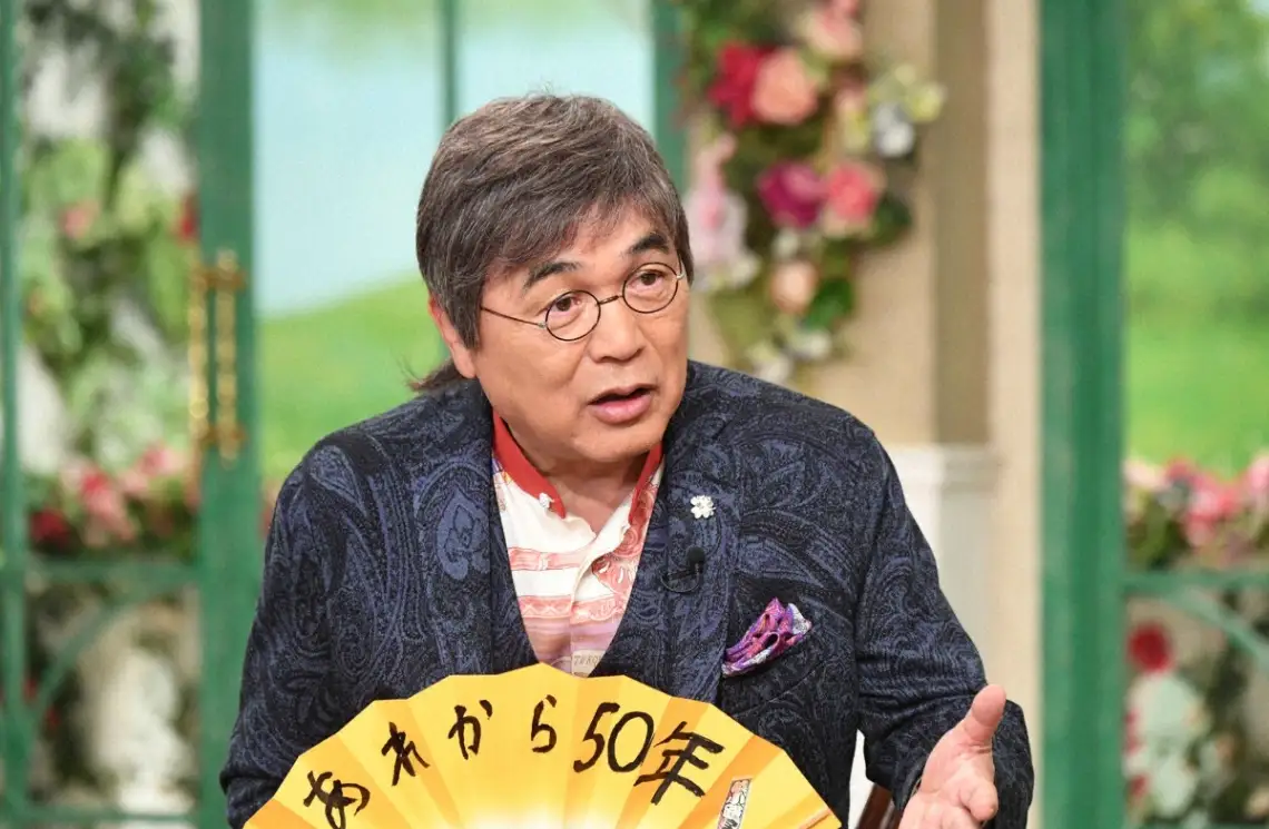 トーク番組「徹子の部屋」に出演する綾小路きみまろさん＝テレビ朝日提供