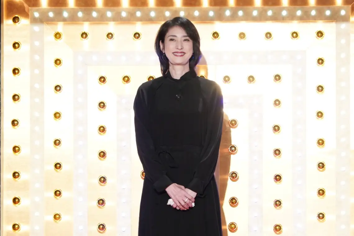 トークバラエティー番組「しゃべくり007」に出演する天海祐希さん＝日本テレビ提供