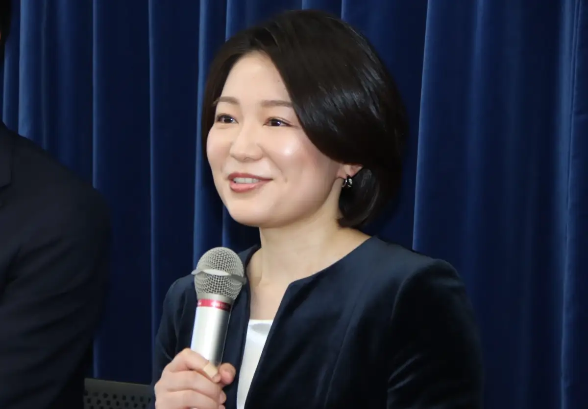 「ミラノ・コルティナ2026オリンピック」メディア説明会に出席した星麻琴アナウンサー